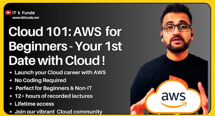 course | Cloud 101: AWS for Dummies - Your 1st Date with Cloud!